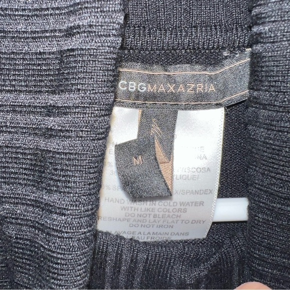 BCBGMaxAzria Women’s Black Turtleneck Shirt Size Medium - Picture 5 of 7
